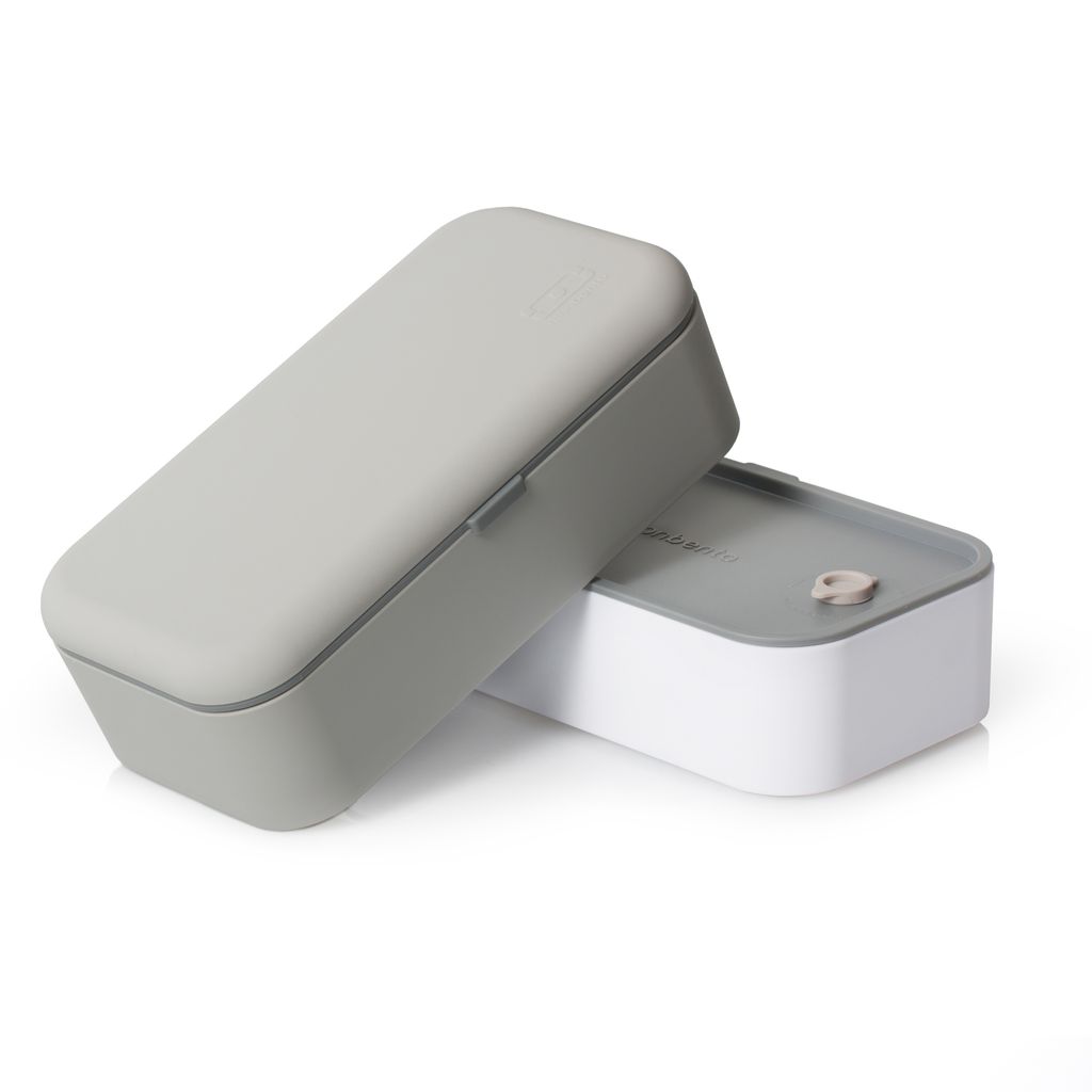 Boîte bento Original gris/blanc - Visuel 2